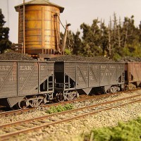 Athearn Coal Drag C&O hopper 54752