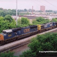 CSX4815 SD70MAC