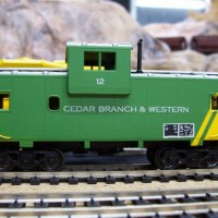 CB&W cupola caboose