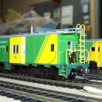 CB&W bay window caboose