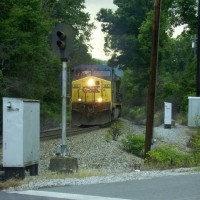 CSX 165 at Chestoa Crossing