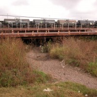 89 Foot Flat Car Bridge, Kirby, Texas