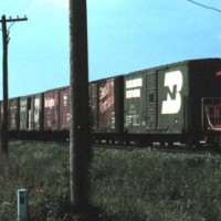 Caboose at the end of MoPac train