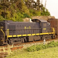 Mixed Train B&O RS-1  9185