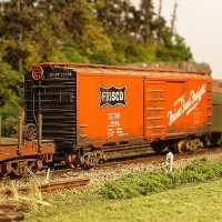 Mixed Train SLSF Boxcar 19365