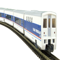 7251 Talgo Amtrak Coach Set (6 car set) (N Scale)