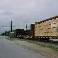 The train comes through Newport NC