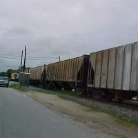 The train comes through Newport NC