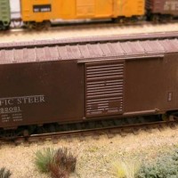 Pacific Steer Boxcar PS22021 Micro Trains Shell