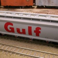 Gulf Oil SHPX58245 Custom Painted on Atlas Shell