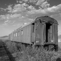 Old USAF SAC missle test car