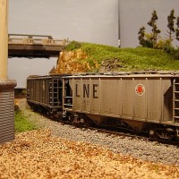 LNE Cement Train LNE Covered Hopper