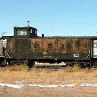 D&RGW caboose after DODX service