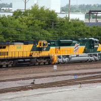 UP 1995 CNW Heritage Unit in Wisconsin