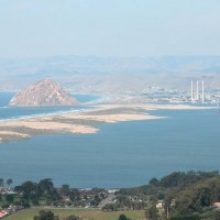 Morro Rock in Morro Bay CA