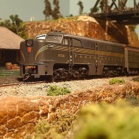 Pennsy Special at Castle Rock PA loco