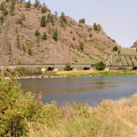 Bridge just south of T2