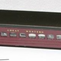 Mark Jirousek scratch-built CGW passenger car