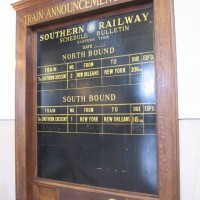 Train schedule