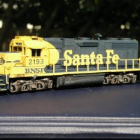 N-scale BNSF GP38