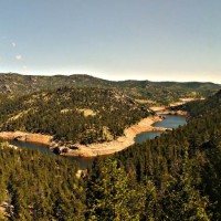 View from Tunnel 24 area of Gross Reservoir