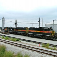 Iowa Interstate engine facility in Council Bluffs, IA