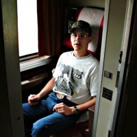 Me, on the California Zephyr