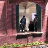 In the shed