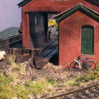 Rear end of the shed