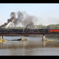 Chinese QJ Doubleheaded Steam Excursion