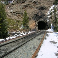 West Portal mess at Tunnel 30--Mikel Levine photo