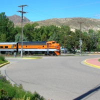 Royal Gorge F7 and Train