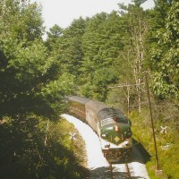 Maine Eastern 489 near Bath ME - August 2006