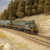 Photo Diorama in N Scale