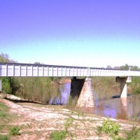 BNSF bridge over Brazos River