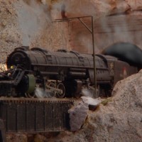 2-8-8-2 emerging from tunnel