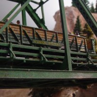 RGW Excursion train on bridge
