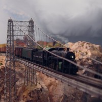 Freight on bridge