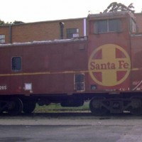 ex Santa Fe caboose