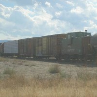 BNSF local in Butte