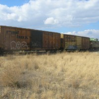 BNSF local in Butte