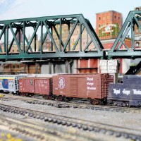 Freight leaving yard-2