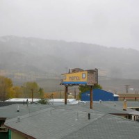 Caboose Motel Sign