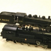 Micro-Ace 0-10-0 and old Bachmann 2-6-2