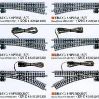 Tomix track turnouts switches