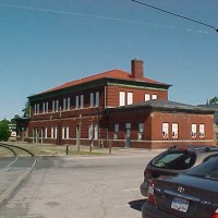New Bern Union Station and surroundings