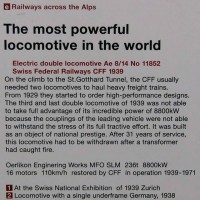 Ae 8-14 Most powerful lok