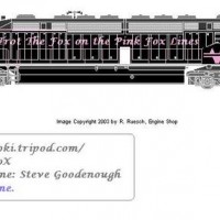 DD40X in Pink Fox Lines Colors with Shark Nose