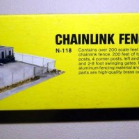 Chain link fence kit