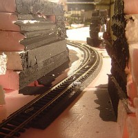 Mountain Tunnel with track 2